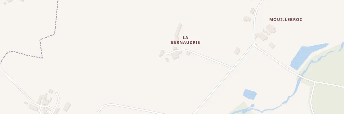 Plan du 3 La Bernaudrie à Saint-Palais-de-Négrignac