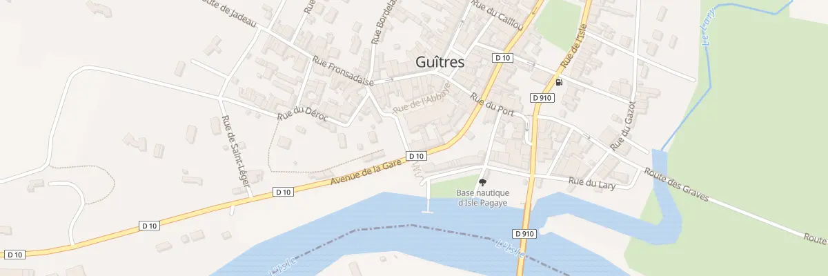 Plan du 12 Rue du Prieuré à Guîtres