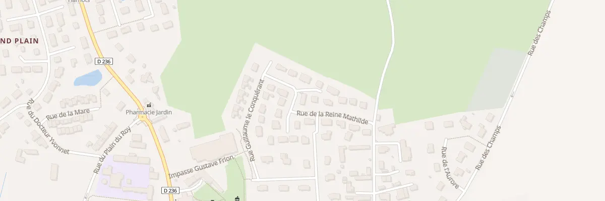 Plan du 14 Rue de la Reine Mathilde à Bavent