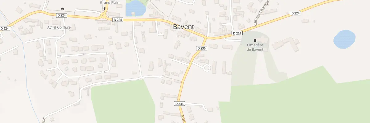 Plan du 6 Rue de la Côte du Val à Bavent