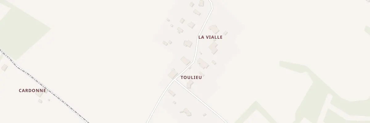 Plan du 3 Toulieu à Saint-Côme