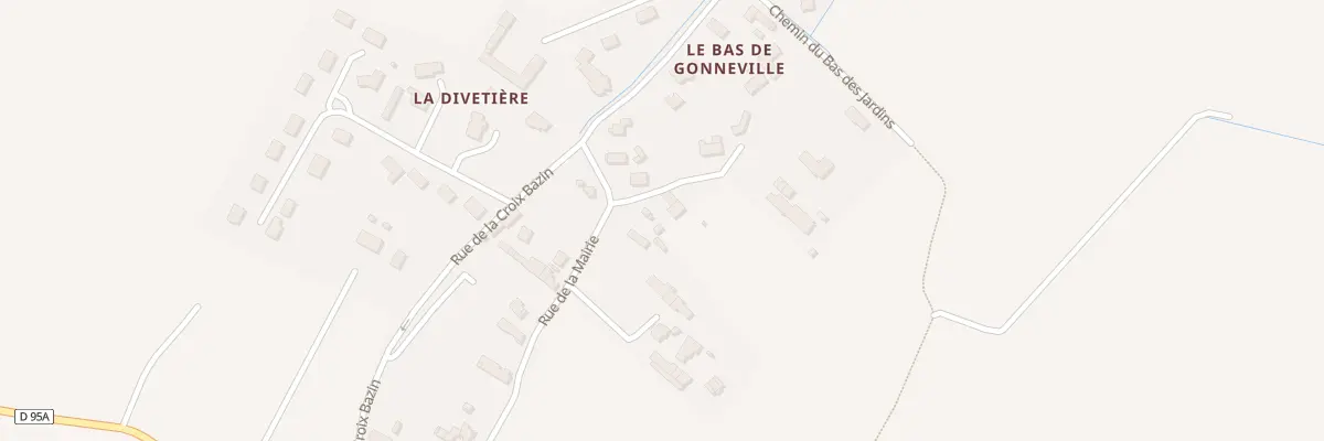 Plan du 4 Rue de la Maison Legrand à Gonneville-en-Auge