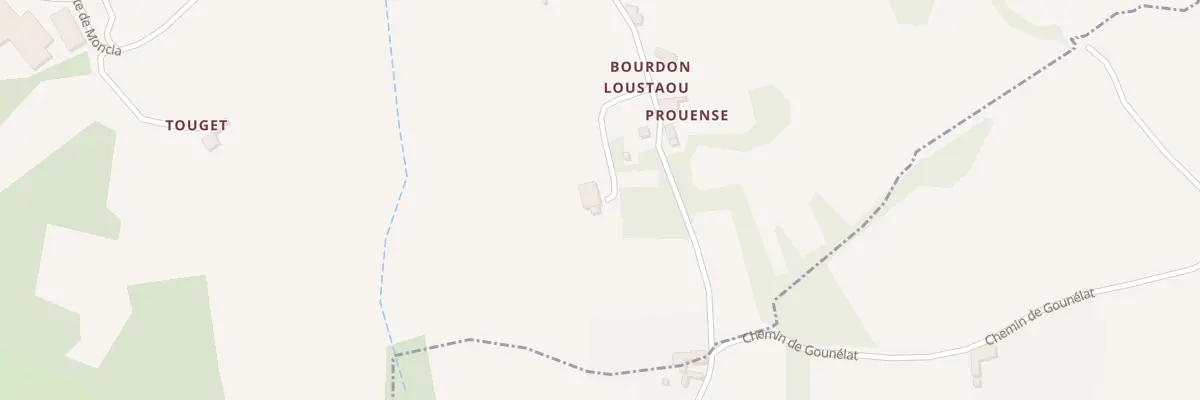 Plan du 5024 Loustaou à Verlus