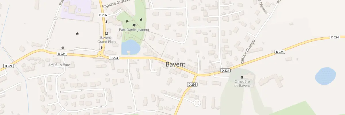 Plan du 11 Rue du Lavoir à Bavent