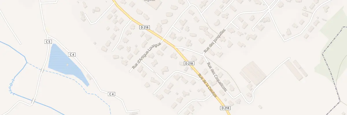 Plan du 18T Rue de Ladevèze à Soumoulou