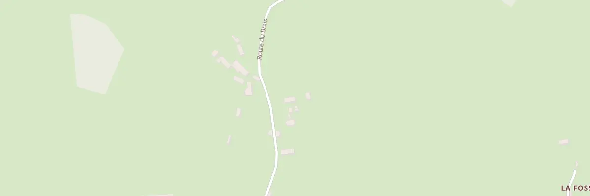 Plan du 2 Rte du Brais à Saint-Martin-l’Aiguillon