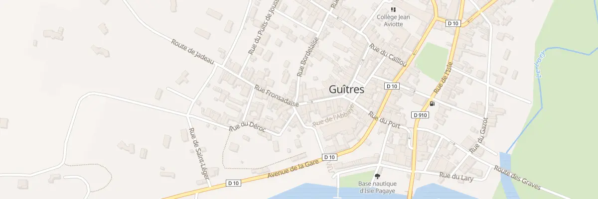 Plan du 16 Rue Fronsadaise à Guîtres