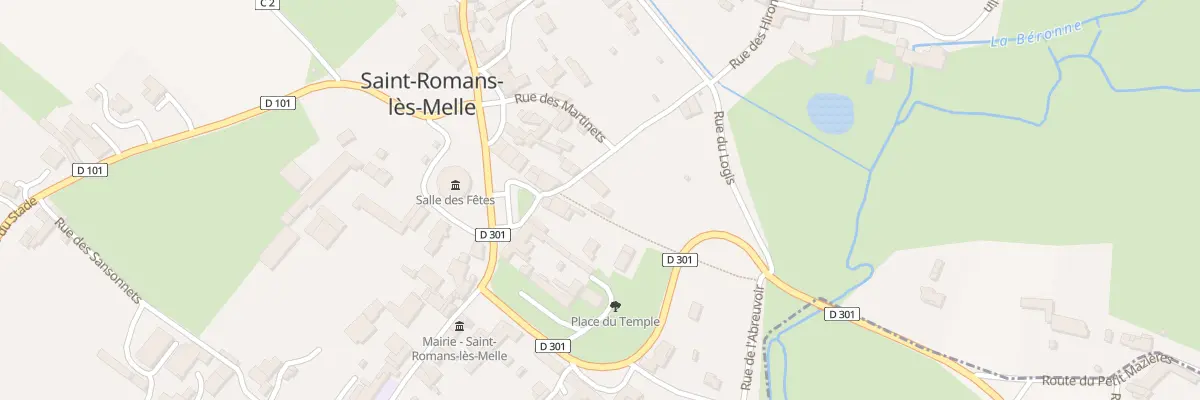 Plan du 2 Rue de la Cidrerie à Saint-Romans-lès-Melle
