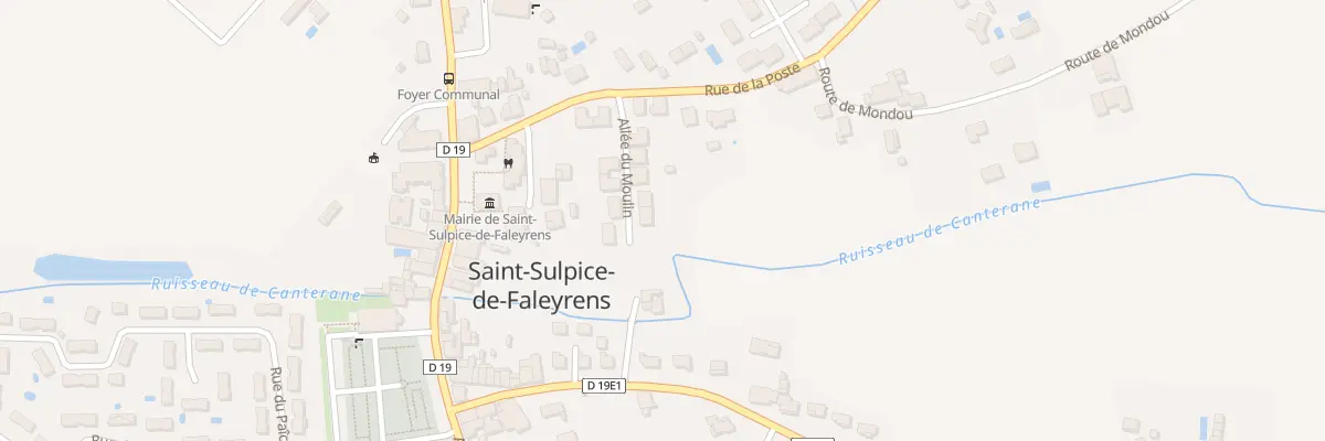 Plan du 7 All du Moulin à Saint-Sulpice-de-Faleyrens