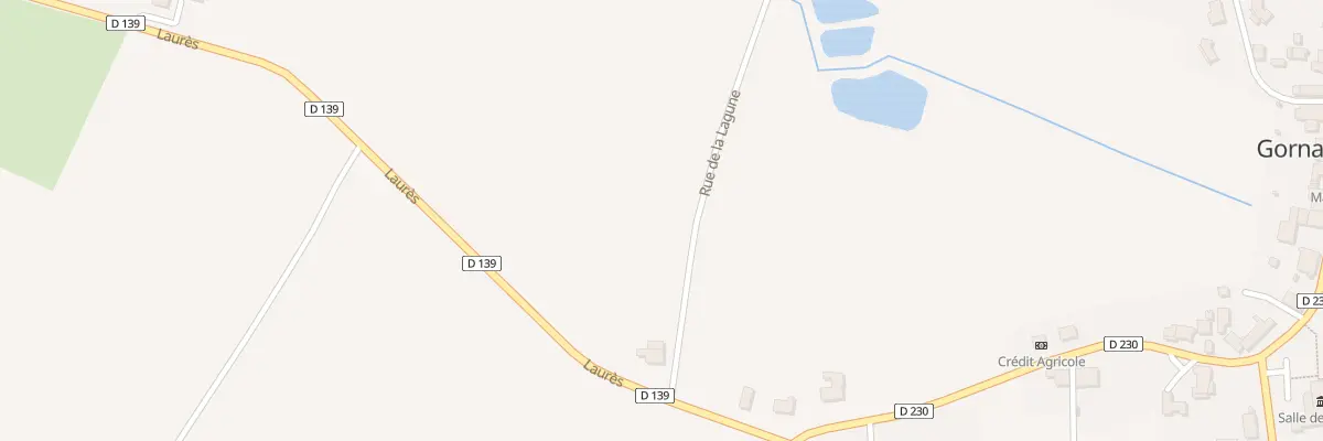 Plan du 1 Lamothe à Gornac