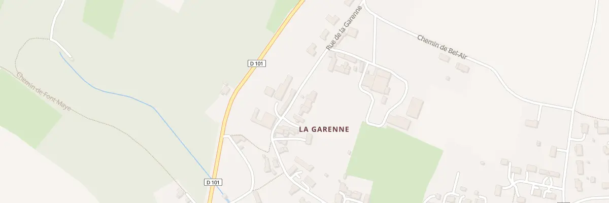 Plan du 40 Rue de la Garenne à Saint-Romans-lès-Melle