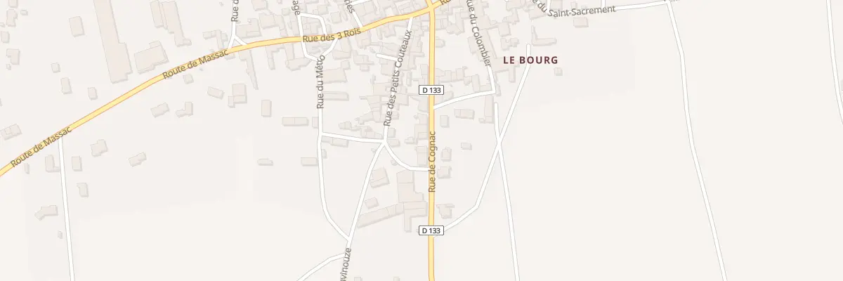 Plan du 18 Rue de Cognac à Beauvais-sur-Matha