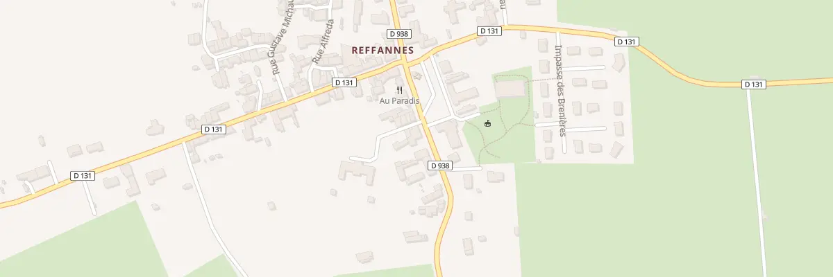 Plan du 5086 Rue de la Grande Auberge à Reffannes