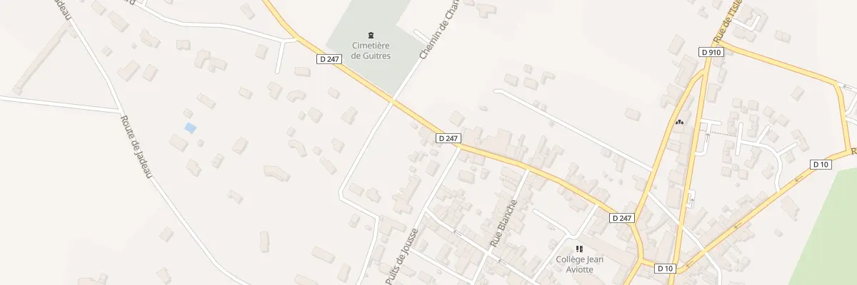 Plan du 35 Rue Portail de la Barriére à Guîtres