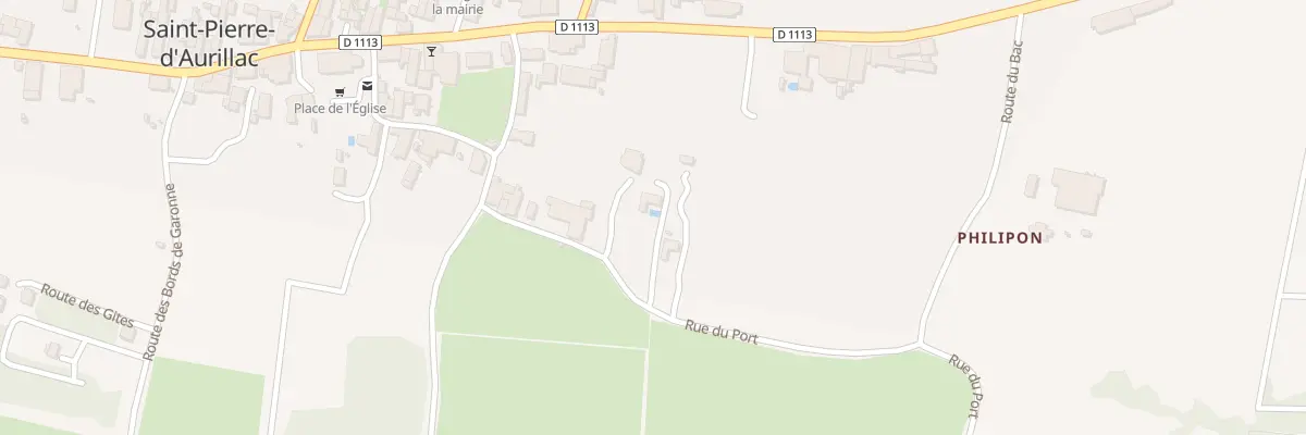 Plan du 20 Rue du Port à Saint-Pierre-d’Aurillac