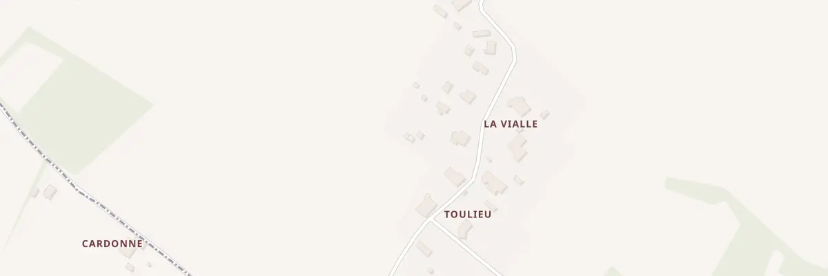 Plan du 8 Toulieu à Saint-Côme