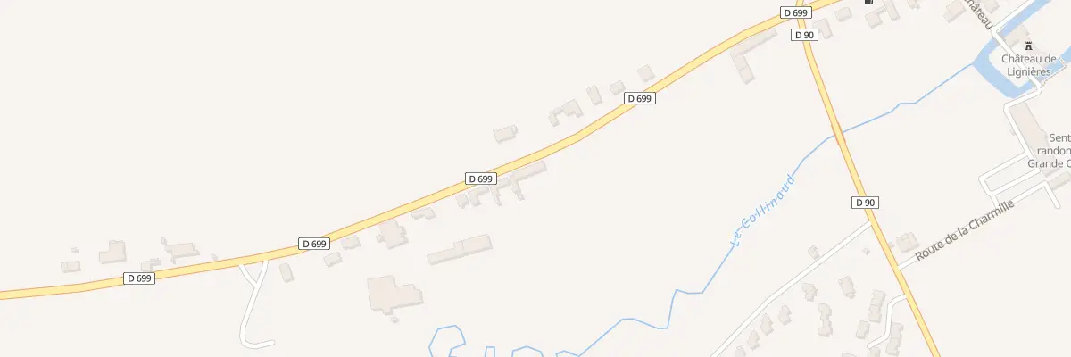 Plan du 1 Rte d’Ambleville à Lignières-Ambleville