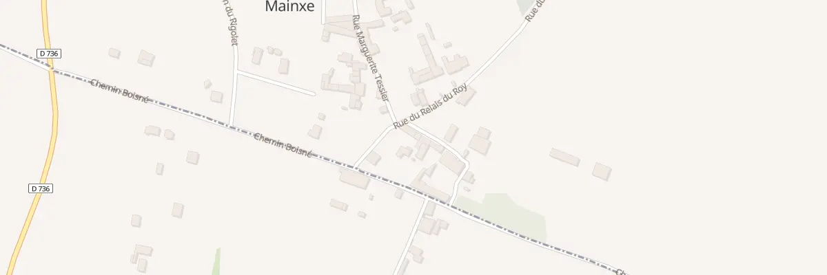 Plan du 6 Rue du Relais du Roy à Mainxe-Gondeville