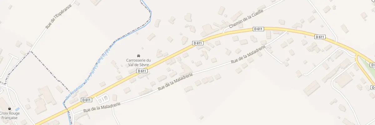 Plan du 34 Av de la Renaissance à Nanteuil