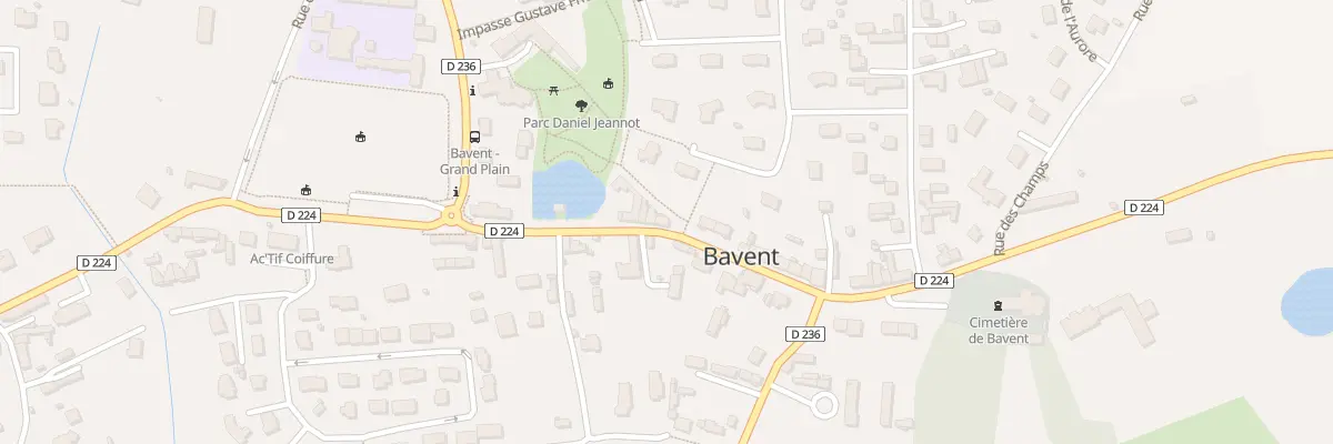 Plan du 7 Rue du Lavoir à Bavent