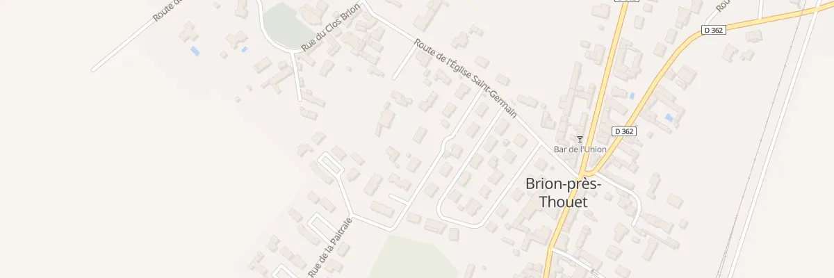 Plan du 4 Imp du Parc à Brion-près-Thouet