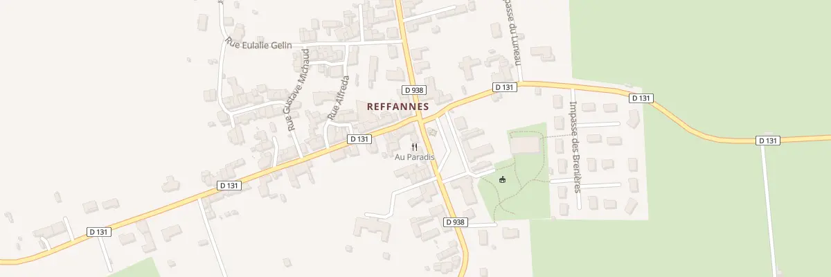 Plan du 5079 Rue de la Grande Auberge à Reffannes