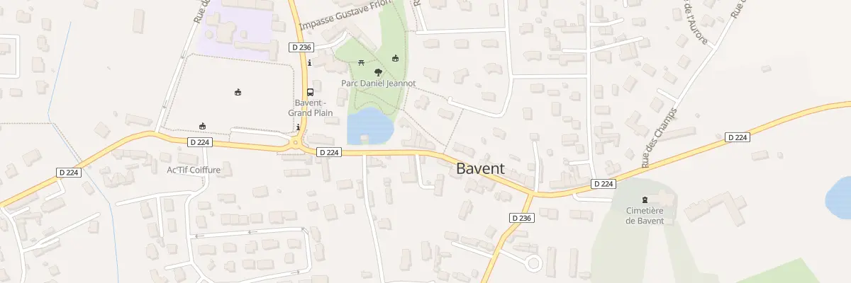 Plan du 5 Rue du Lavoir à Bavent
