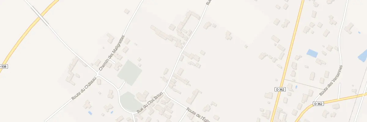 Plan du 14 Rue du Villier à Brion-près-Thouet