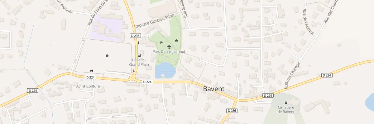 Plan du 5 Rue de l’Ancienne École à Bavent