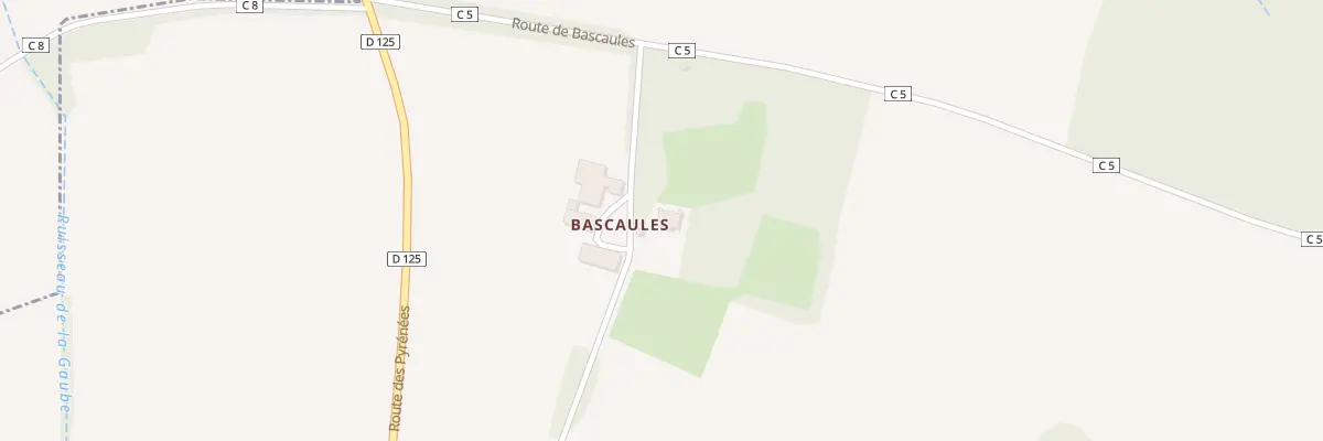 Plan du 130 Av de Bascaules à Toujouse