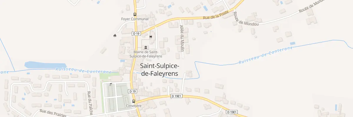 Plan du 6 All du Moulin à Saint-Sulpice-de-Faleyrens