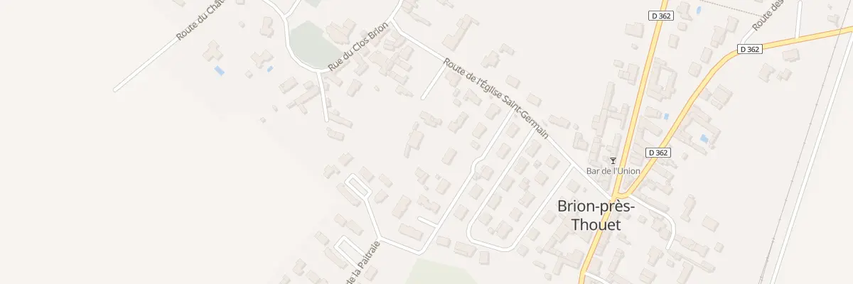 Plan du 2 Imp de l’Ile à Brion-près-Thouet