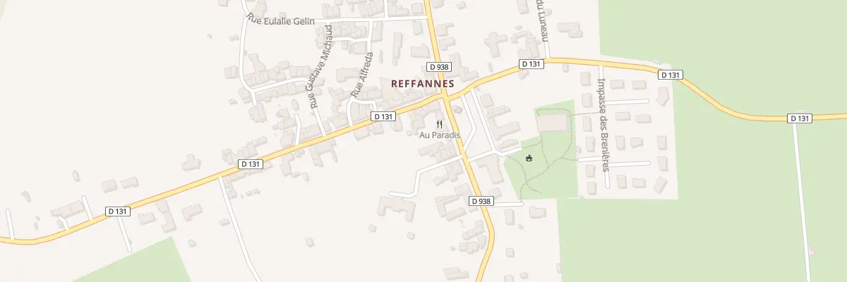 Plan du 1 Imp du Bourdeau à Reffannes