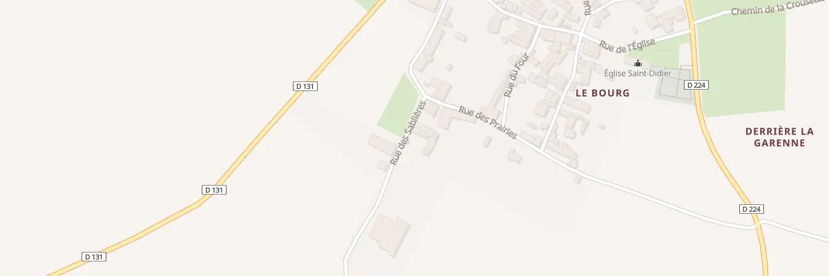 Plan du 3 Rue des Sablières à Saleignes