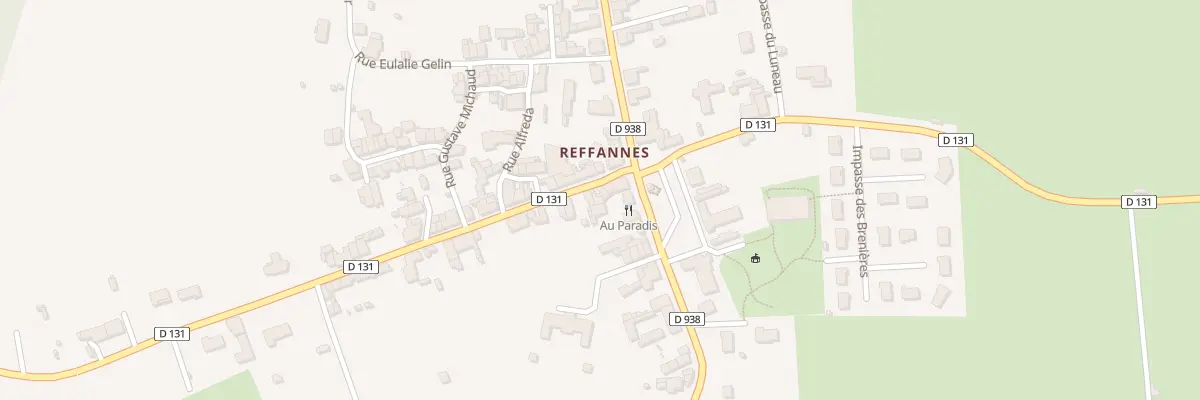 Plan du 5073 Rue de la Grande Auberge à Reffannes