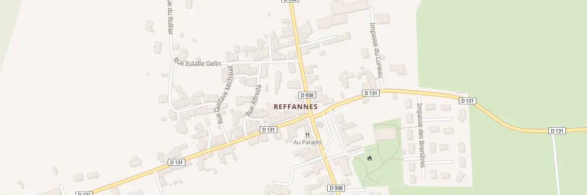 Plan du 11 Rue de la Grande Auberge à Reffannes