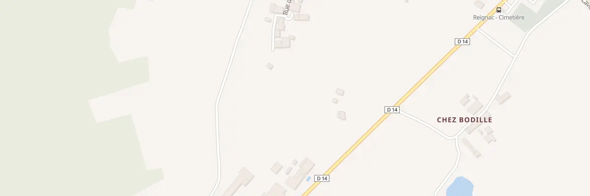 Plan du 5246 La Galoche à Reignac