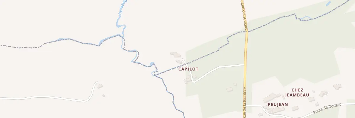 Plan du 2 Capilot à Saint-Martin-d’Ary