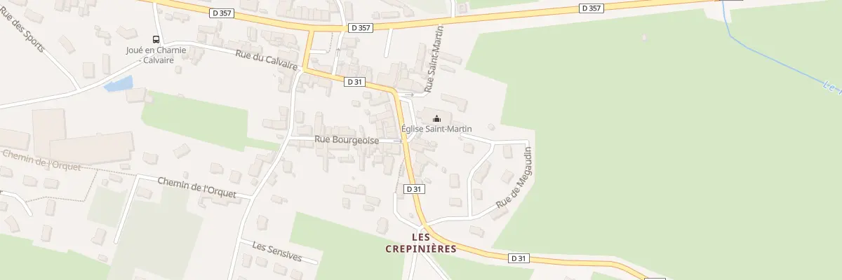 Plan du 9 Pl de L Eglise à Joué-en-Charnie