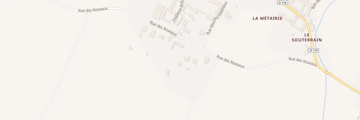 Plan du 7 Rue des Roseaux à Courbillac