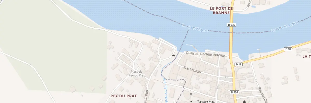 Plan du 21 Pey du Prat à Grézillac