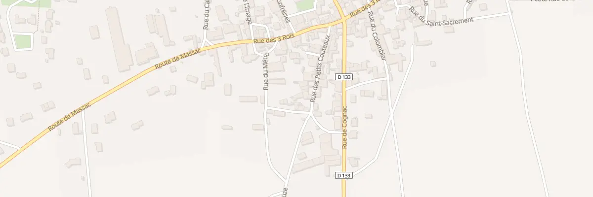 Plan du 14 Rue des Petits Couteaux à Beauvais-sur-Matha