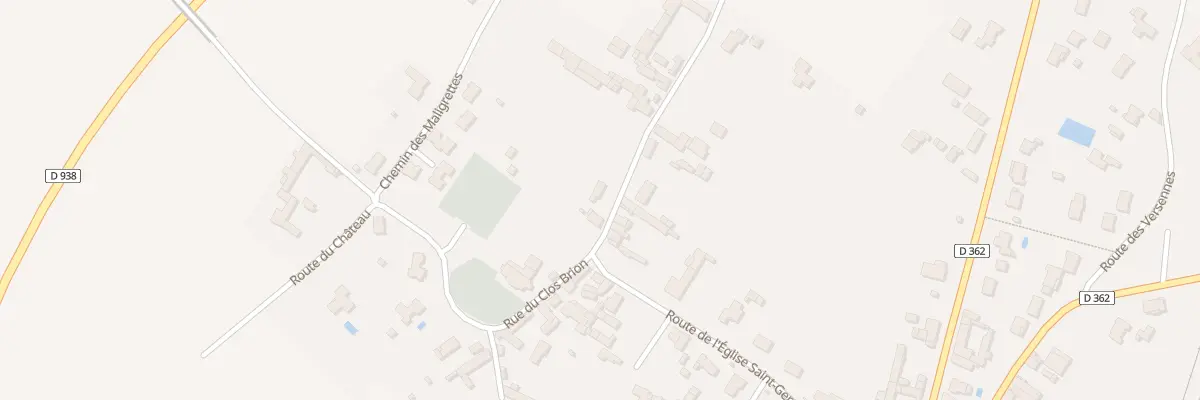 Plan du 3 Rue du Villier à Brion-près-Thouet