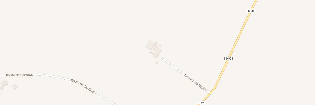 Plan du 1 Che de Rapine à Barret