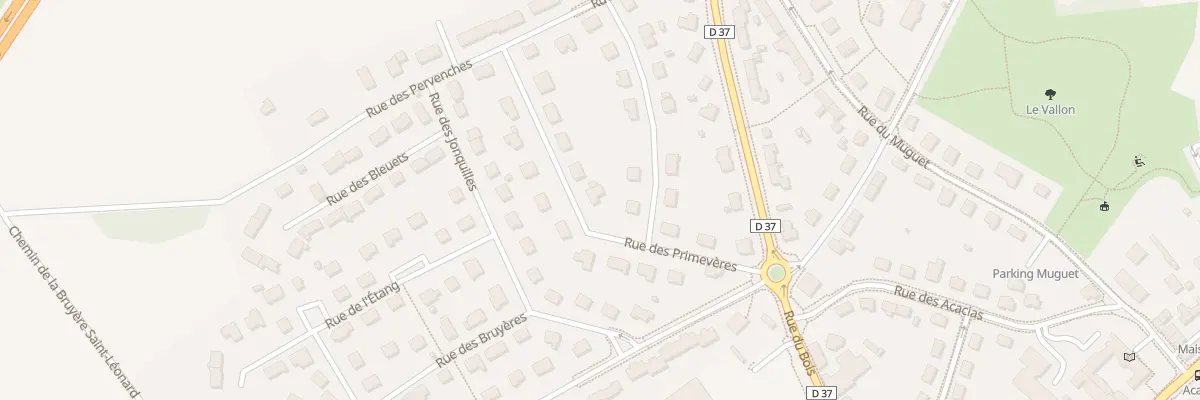 Plan du 6 Rue des Primevères à Troarn