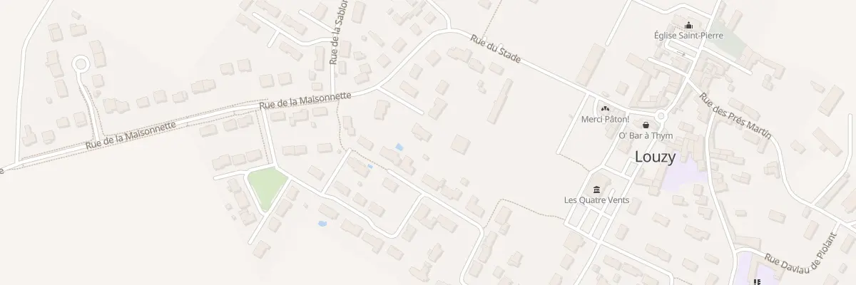 Plan du 7B Rue de la Maisonnette à Louzy
