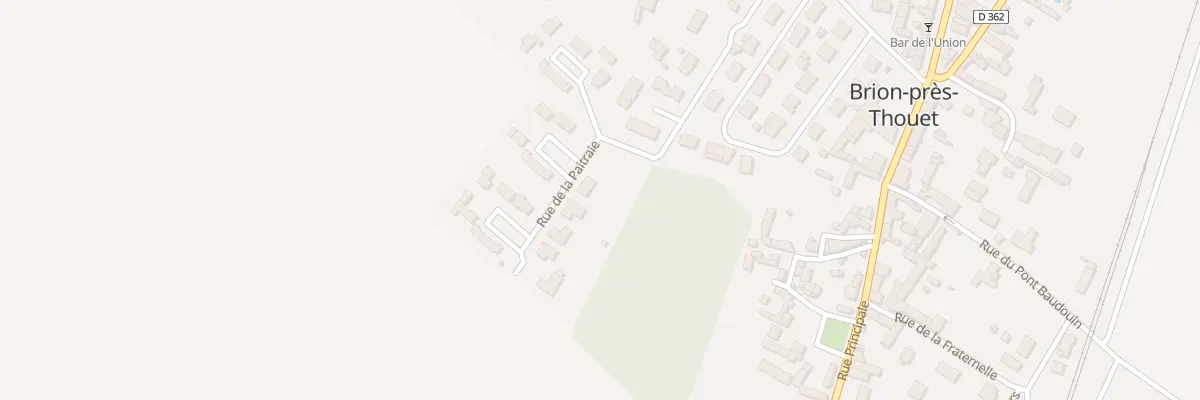 Plan du 1 Rue de la Paitraie à Brion-près-Thouet