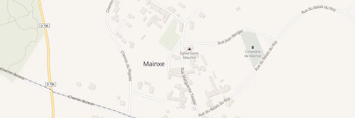 Plan du 50 Rue Marguerite Teissier à Mainxe-Gondeville