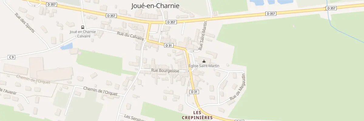 Plan du 4 Pl de L Eglise à Joué-en-Charnie