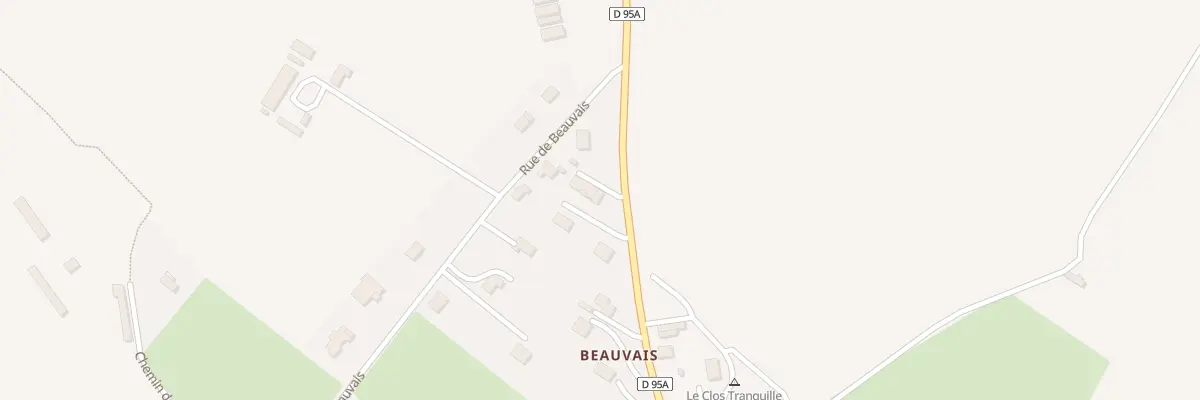 Plan du 12B Rte de Troarn à Gonneville-en-Auge